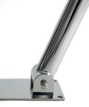 Поручень Aquatek POR-0000005 с бумагодержателем Хром — фото 5, Поручни для ванной