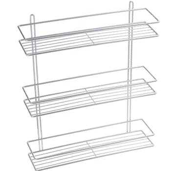 Полка корзина Fixsen FX-730-3 Хром — фото 1, Полки для ванной и душа