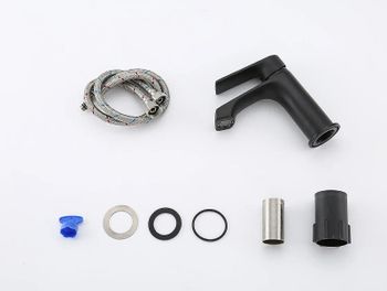 Смеситель для раковины Frap H71-6 F1071-6 Черный матовый — фото 11, Смесители для раковины