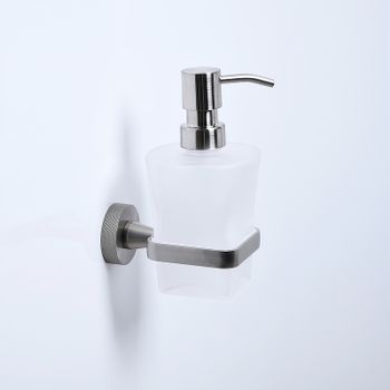 Дозатор для жидкого мыла WasserKRAFT Tauber K-64499 Никель — фото 2, Дозаторы