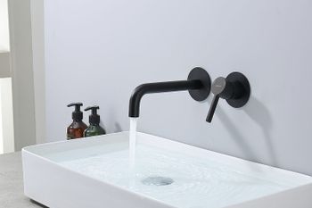 Смеситель для раковины Splenka S221.11.06 Черный матовый — фото 5, Смесители для раковины