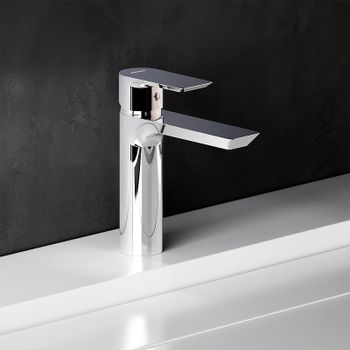 Смеситель для раковины Damixa Apollo 470210000 Хром — фото 2, Смесители для раковины