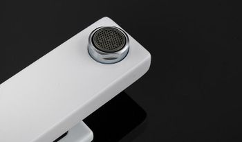 Смеситель для раковины Gappo G17-8 G1017-8 Белый Хром — фото 6, Смесители для раковины