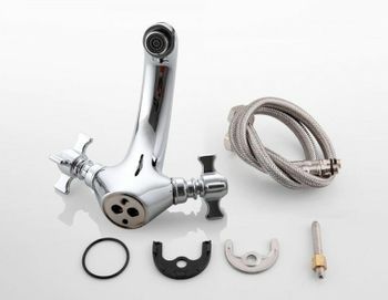 Смеситель для раковины Frap H24 F1024 Хром — фото 9, Смесители для раковины