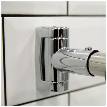 Карниз для душевого поддона Radomir 80 1-12-2-0-0-006 Хром — фото 1, Карнизы для ванной