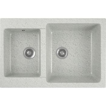 Кухонная мойка Domaci Бьелла DMC-76K GWS-76K-310 Серая — фото 1, Кухонные мойки
