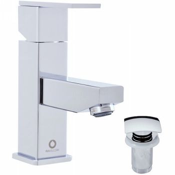 Смеситель для раковины Rav Slezak Loira LR527.5K Хром — фото 1, Смесители для раковины