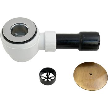 Сифон для душевого поддона Migliore Ricambi 20205 Бронза — фото 2, Сифоны для поддонов