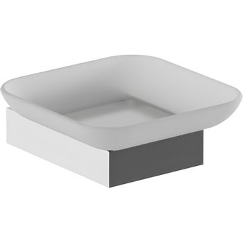 Мыльница Nofer Corinto 16925.B Хром — фото 1, Мыльницы