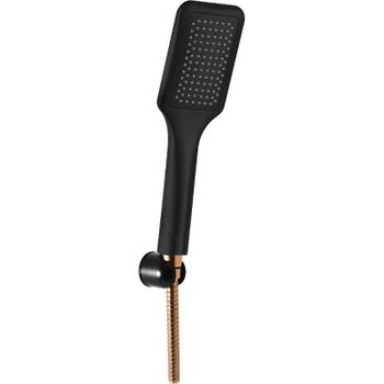 Душевой гарнитур Rav Slezak SK0065-1CMATZ Черный матовый Золото — фото 1, Душевые гарнитуры