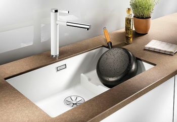 Кухонная мойка Blanco Subline 700-U Level 523542 Белая — фото 11, Кухонные мойки