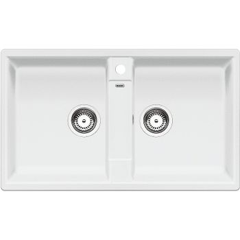Кухонная мойка Blanco Zia 9 516678 Белая — фото 1, Кухонные мойки