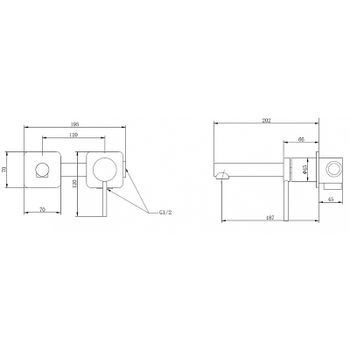 Смеситель для раковины Abber Emotion AF8812W Белый — фото 3, Смесители для раковины