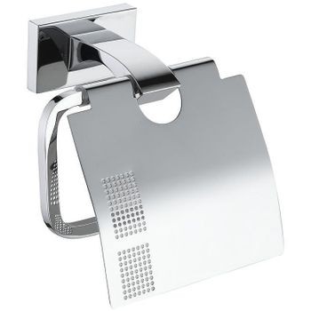 Держатель туалетной бумаги Gappo G0703 с крышкой Хром — фото 1, Держатели туалетной бумаги