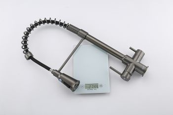 Смеситель для кухни Gappo G4398-69 Оружейная сталь — фото 15, Смесители для кухни