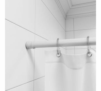 Карниз для ванны Milardo 010A200M14 Белый — фото 3, Карнизы для ванной