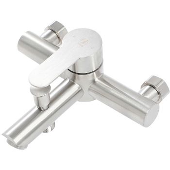 Смеситель для ванны Orange Steel M99-100ni Никель — фото 2, Смеситель для ванны