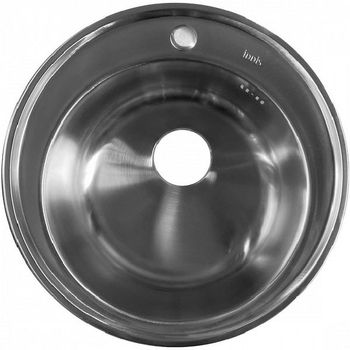 Кухонная мойка Iddis Basic 51 BAS51S0i77 Хром — фото 1, Кухонные мойки