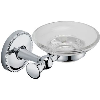 Мыльница Fixsen Adele FX-55008 Хром — фото 1, Мыльницы