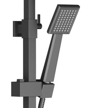 Душевая система Timo Selene SX-2013/03 Черный — фото 4, Душевые стойки