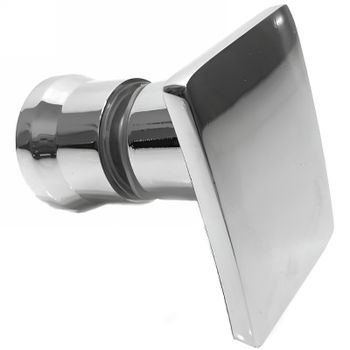 Душевая дверь Triton Бруно 100 Щ0000053750 профиль Хром стекло прозрачное — фото 6, Распашные душевые двери