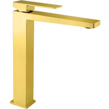 Смеситель для раковины Webert Pegaso PE830402010 Золото матовое — фото 1, Смесители для раковины