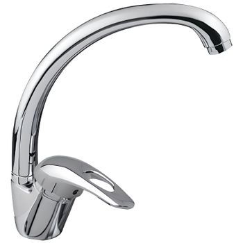 Смеситель для кухни Frap H02 F4102-B Хром — фото 1, Смесители для кухни