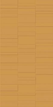 Керамический декор Creto Mono Mars mustard 08-00-5-18-31-23-2448 30х60 см — фото 1, Керамическая плитка