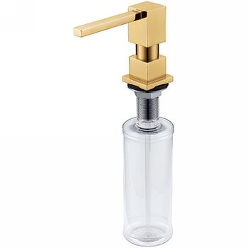 Дозатор для моющего средства Alveus Kork Bronze 1135543 Бронза — фото 1, Дозаторы для кухонных моек