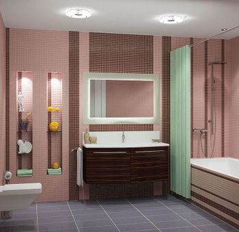 Стеклянная мозаика Natural Color Palette A-011 (B-011) 30x30 см — фото 6, Мозаика