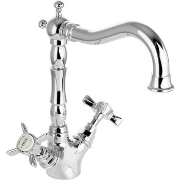 Смеситель для раковины Migliore Princeton 19361 Хром — фото 1, Смесители для раковины