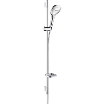 Душевой гарнитур Hansgrohe Raindance Select Е 26621400 Хром Белый — фото 1, Душевые гарнитуры