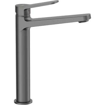 Смеситель для раковины Frap H62-9 F1062-29 Оружейная сталь — фото 1, Смесители для раковины