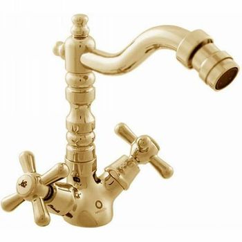 Смеситель для биде Rav Slezak Morava retro MK120.5/9Z Золото — фото 1, Смесители для биде