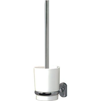 Ершик для унитаза WasserKRAFT K-28127 Хром — фото 1, Ершики для унитаза