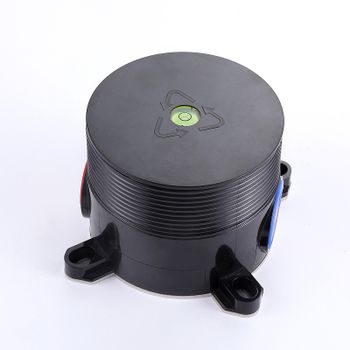 Смеситель для ванны Abber Wasserfall AF8615G Золото матовое — фото 3, Смесители напольные