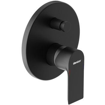 Душевая система Damixa Apollo 947520300 Черная матовая — фото 2, Встраиваемые душевые комплекты