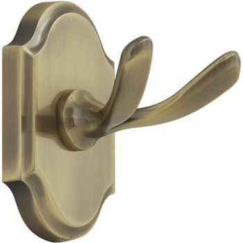 Двойной крючок Veragio Stanford VR.STD-7732.BR Бронза — фото 1, Крючки для полотенец