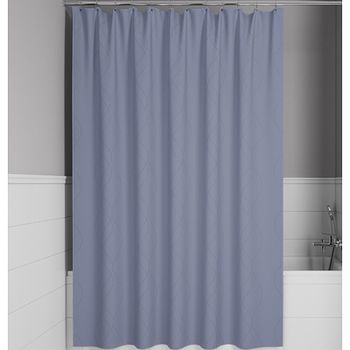 Штора для ванны Iddis Base 240х200 BD03P24i11 Серая — фото 1, Шторы для ванной