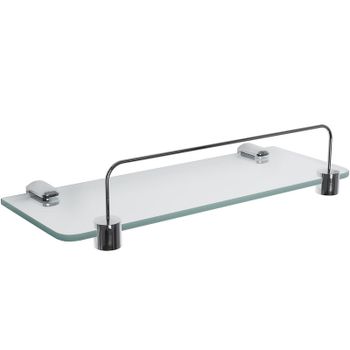 Стеклянная полка Niagara Promo P00MT Хром — фото 1, Полки для ванной и душа