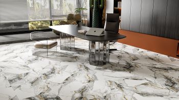 Керамогранит Bonaparte Ival White 60х120 см — фото 2, Керамогранит