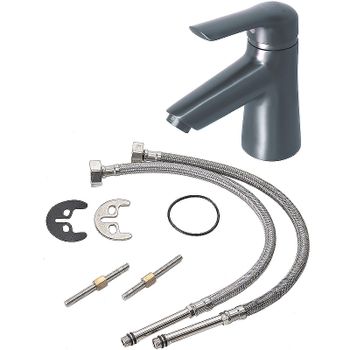 Товар: Смеситель для раковины Orange Tony M54-021Gr Графит - фото 4 Смеситель для раковины Orange Tony M54-021Gr Графит — фото 4, Смесители для раковины