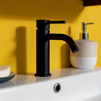 Комплект смесителей Paffoni Light KITCOL632NO71 Черный матовый — фото 16, Готовые комплекты для ванной комнаты