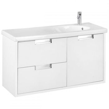 Тумба под раковину Roca Etna 100 857302806 подвесная Белый глянец — фото 1, Тумбы под раковину