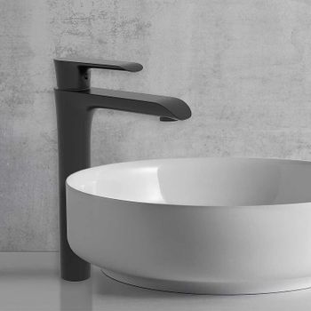 Смеситель для раковины Vincea Esse VBF-1E2MB Черный матовый — фото 2, Смесители для раковины