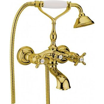 Смеситель для ванны Webert Ottocento OT720201010 Золото — фото 1, Смеситель для ванны
