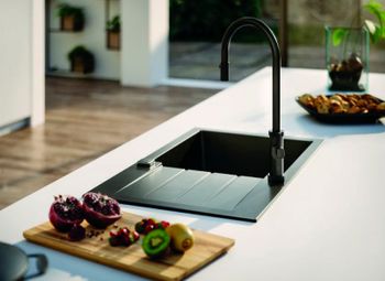 Кухонная мойка Alveus Granital Cadit 40 Carbon G91 860x500 1132031 Угольная — фото 5, Кухонные мойки