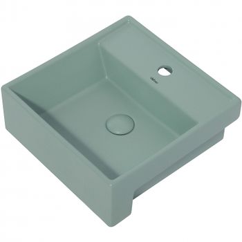 Раковина Abber Rechteck 41 AC2208MCG Светло-зеленая матовая — фото 2, Мини-раковины