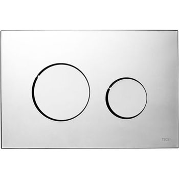 Клавиша смыва Tece Loop Plastic 9240921 (9240626) для унитаза Хром глянцевый — фото 1, Кнопки смыва