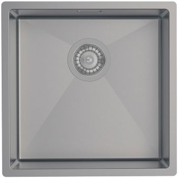 Кухонная мойка Iddis Edifice 44 EDI44G0i77 Графит — фото 1, Кухонные мойки